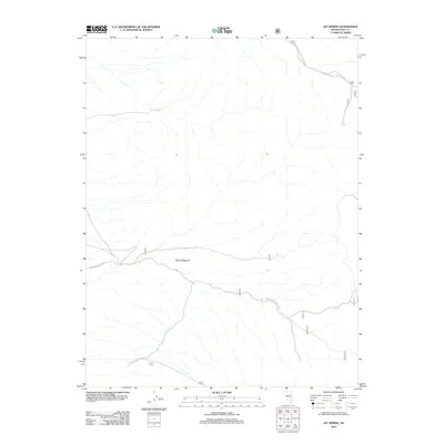 2012 Map of Jet Spring, 2012 Print