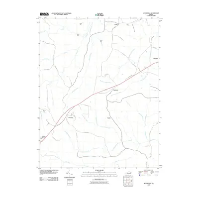 2010 Map of Jetersville, 2010 Print