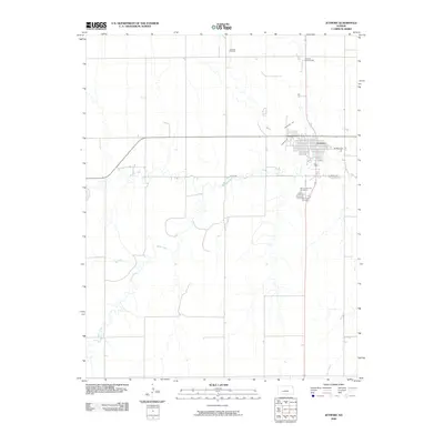 2009 Map of Jetmore, 2009 Print