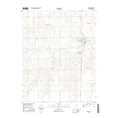 2015 Map of Jetmore, 2015 Print