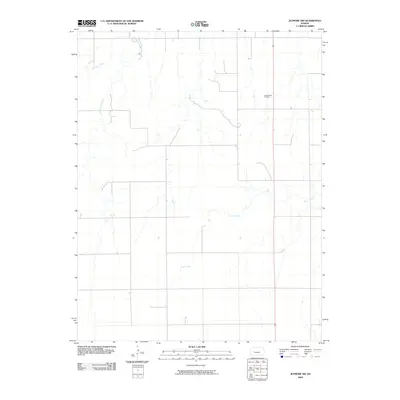 2009 Map of Jetmore NW, 2009 Print