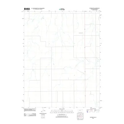 2012 Map of Jetmore NW, 2012 Print