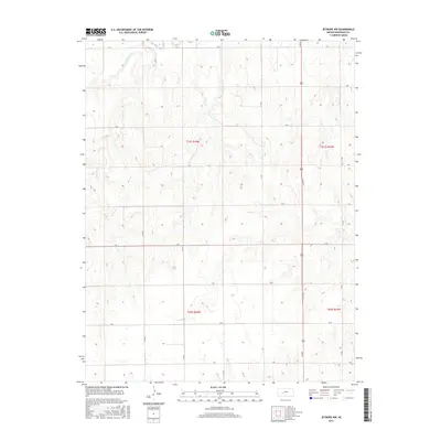 2015 Map of Jetmore NW, 2015 Print