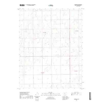 2018 Map of Jetmore NW, 2018 Print