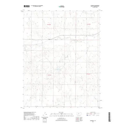 2018 Map of Jetmore SE, 2018 Print