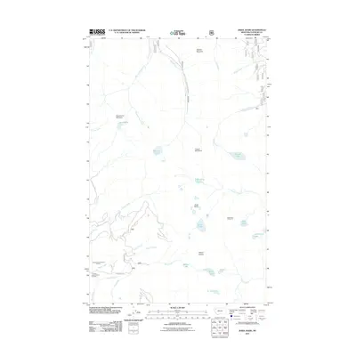 2011 Map of Jewel Basin, 2011 Print
