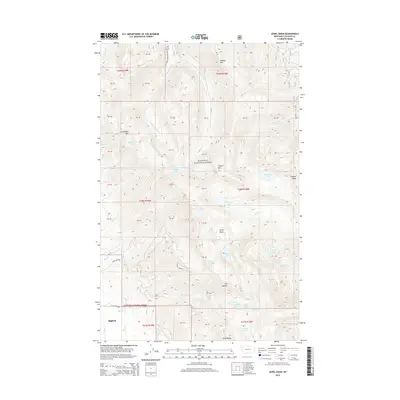 2014 Map of Jewel Basin, 2014 Print