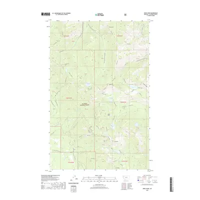 2020 Map of Jewel Basin, 2020 Print