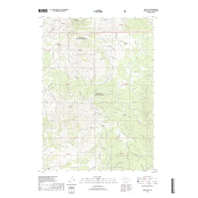 2017 Map of Jewel Cave, 2017 Print