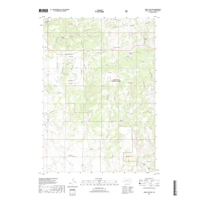 2017 Map of Jewel Cave NW, 2017 Print