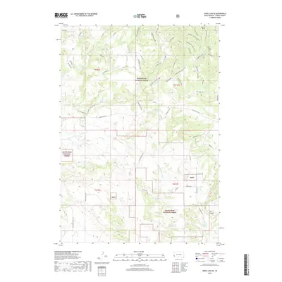 2017 Map of Jewel Cave SE, 2017 Print