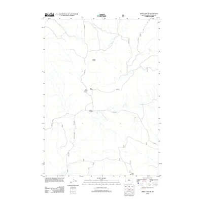 2012 Map of Jewel Cave SW, 2012 Print