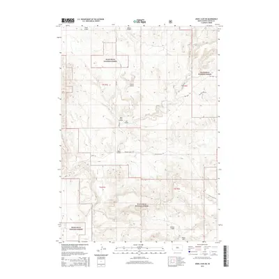 2015 Map of Jewel Cave SW, 2015 Print