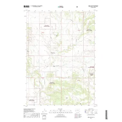 2017 Map of Jewel Cave SW, 2017 Print