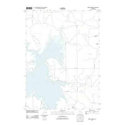 2012 Map of Jewel Springs, 2012 Print