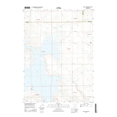 2015 Map of Jewel Springs, 2015 Print