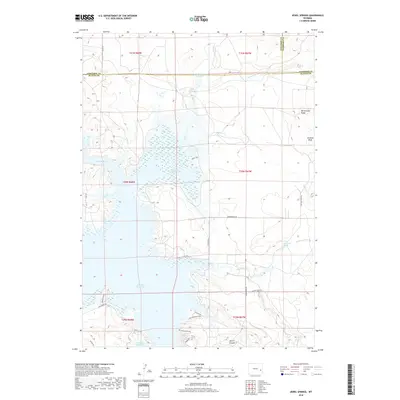 2018 Map of Jewel Springs, 2018 Print