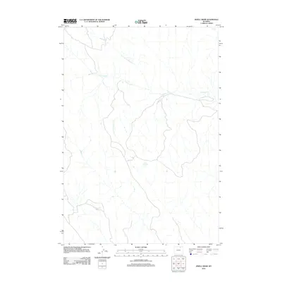 2012 Map of Jewell Draw, 2012 Print