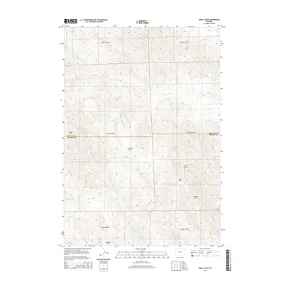 2015 Map of Jewell Draw, 2015 Print
