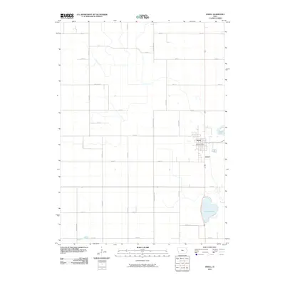 2010 Map of Jewell, 2010 Print