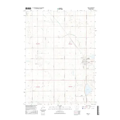 2015 Map of Jewell, 2015 Print