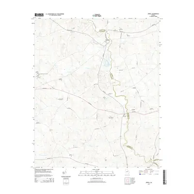 2014 Map of Jewell, 2014 Print