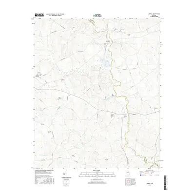 2017 Map of Jewell, 2017 Print