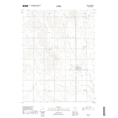 2018 Map of Jewell, 2018 Print
