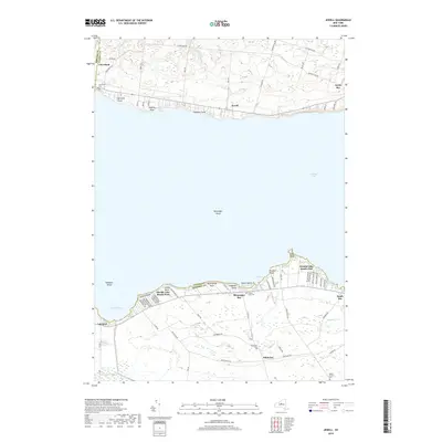 2019 Map of Jewell, 2019 Print