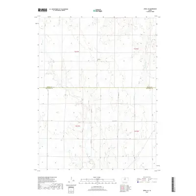 2018 Map of Jewell SE, 2018 Print