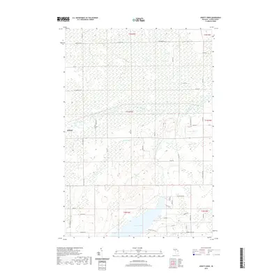 2019 Map of Jewett Creek, 2019 Print
