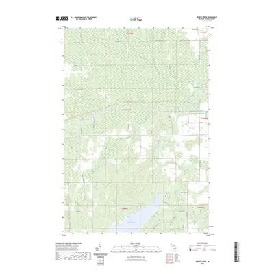 2023 Map of Jewett Creek, 2023 Print