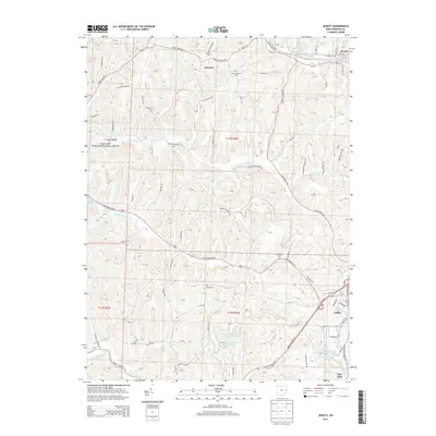 2013 Map of Jewett, 2013 Print