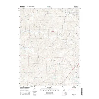 2016 Map of Jewett, 2016 Print