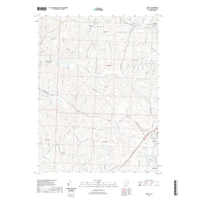 2019 Map of Jewett, 2019 Print