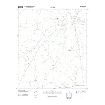 2010 Map of Jewett, 2010 Print