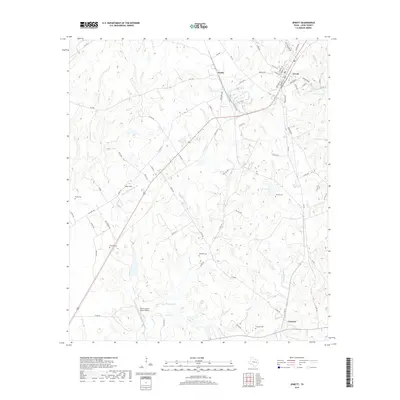 2019 Map of Jewett, 2019 Print