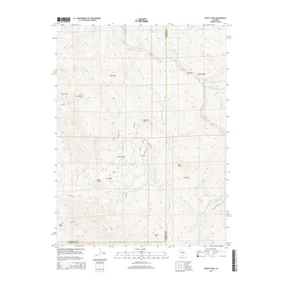 2015 Map of Jewett Rock, 2015 Print