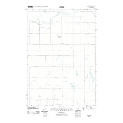 2010 Map of Jewett, 2010 Print