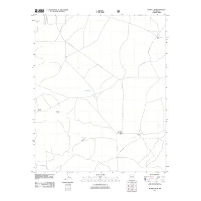 2011 Map of Jicarilla Peak, 2011 Print