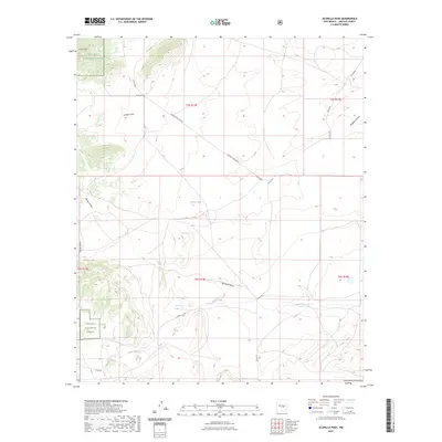 2023 Map of Jicarilla Peak, 2023 Print