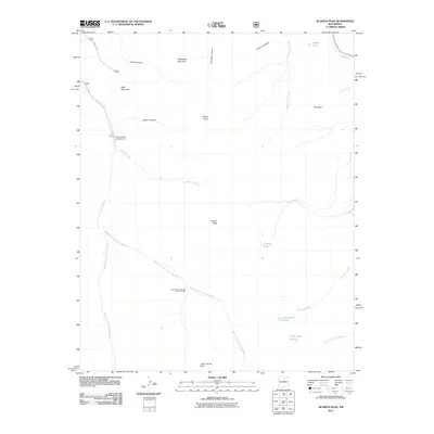 2011 Map of Jicarita Peak, 2011 Print