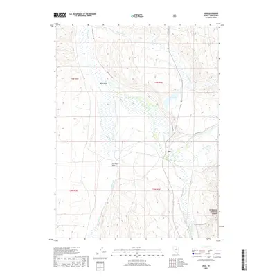 2018 Map of Jiggs, 2018 Print