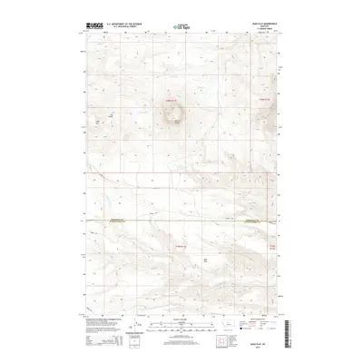 2014 Map of Jiggs Flat, 2014 Print