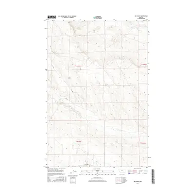 2017 Map of Jim Coulee, 2017 Print