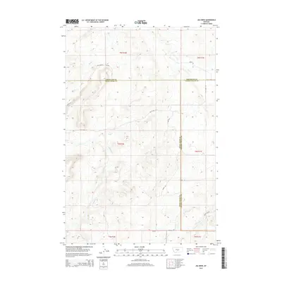 2014 Map of Jim Creek, 2014 Print