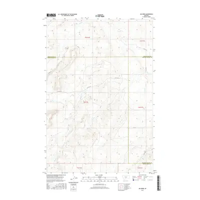 2017 Map of Jim Creek, 2017 Print