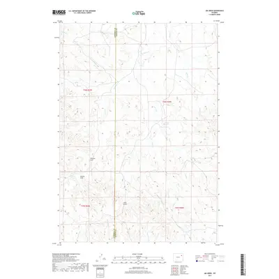 2017 Map of Jim Creek, 2017 Print