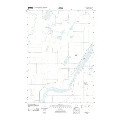 2010 Map of Jim Falls, 2010 Print