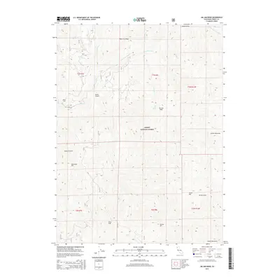 2015 Map of Jim Jam Ridge, 2015 Print